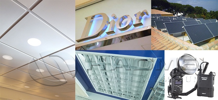 uses of mirror finish aluminum sheet