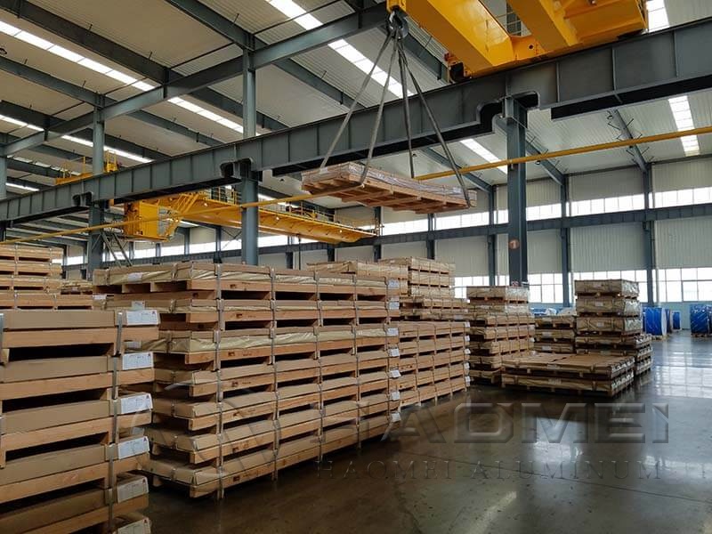 7075 aluminium alloy plate surface