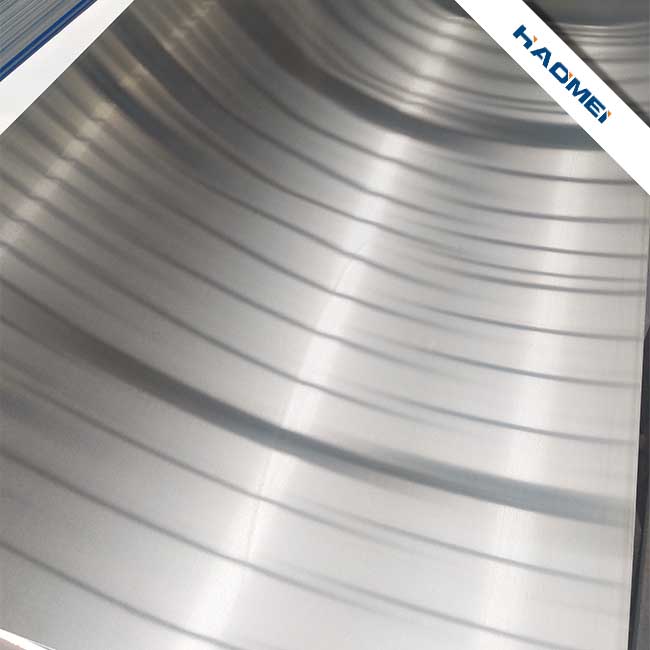 Factory Customized Aluminium Aluminum Plain Flat Plate with PE Film One Side